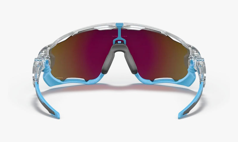 GAFAS OAKLEY JAWBREAKER MATTE CLEAR PRIZM SAPPHIRE IRIDIUM