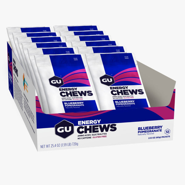 GOMITAS ENERGY GU CHEWS BLUE BERRY