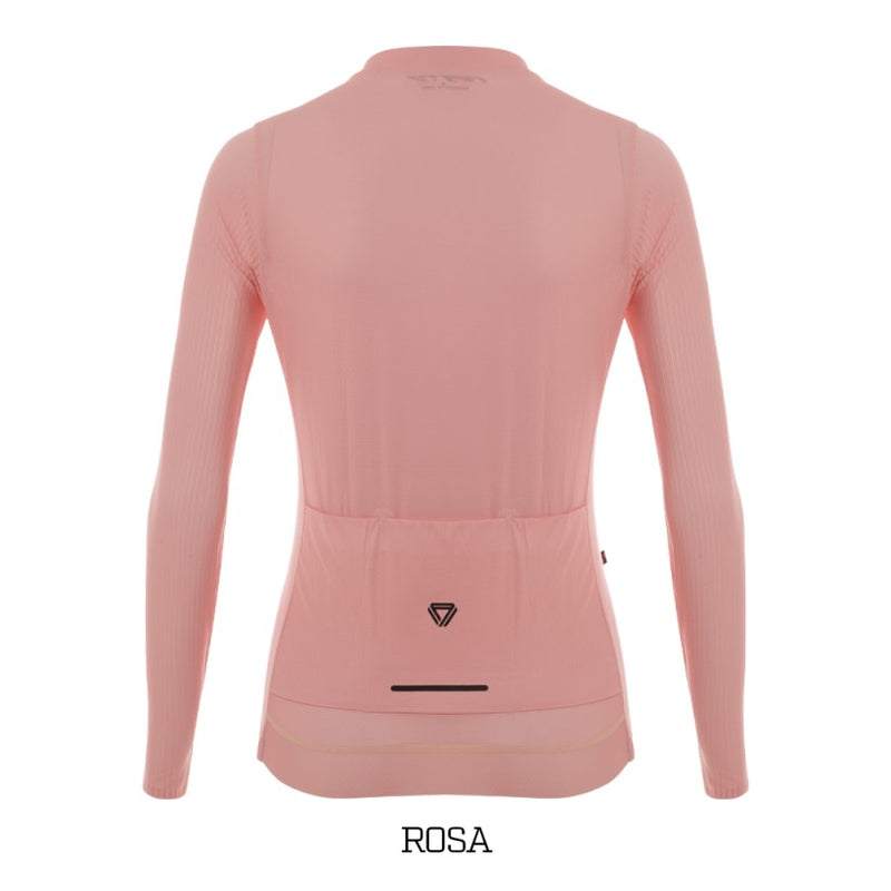 CAMISETA GW MANGA LARGA DIG BASIC ROSA PARA MUJER