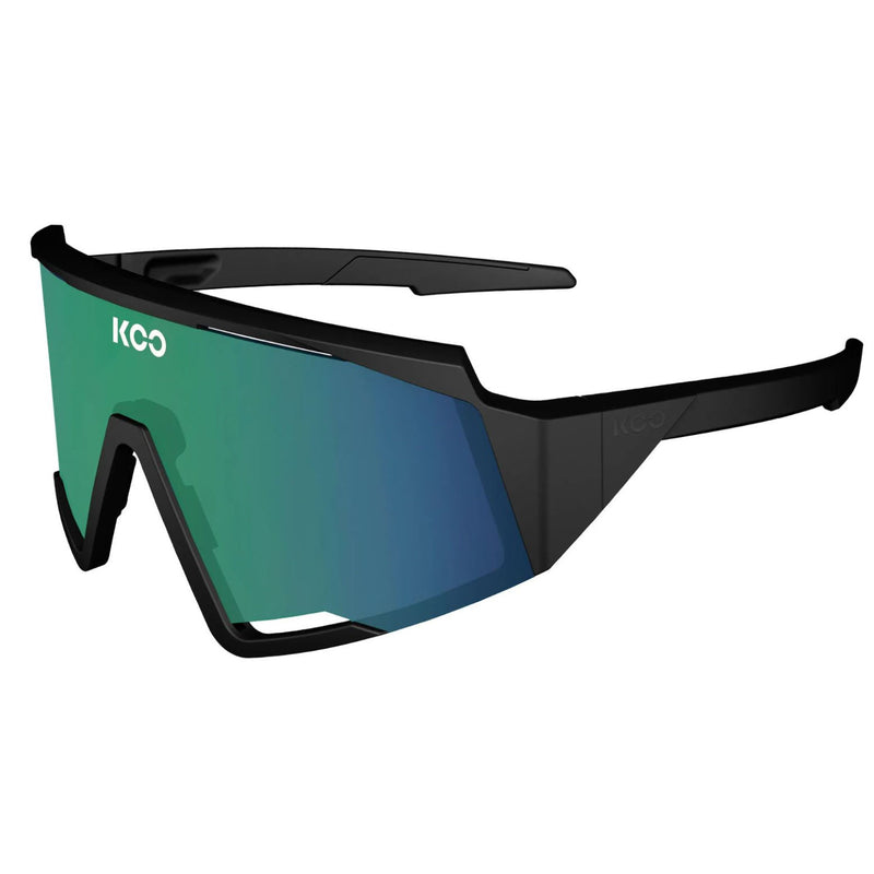 GAFAS KOO SPECTRO BLACK MATT / GREEN MIRROR