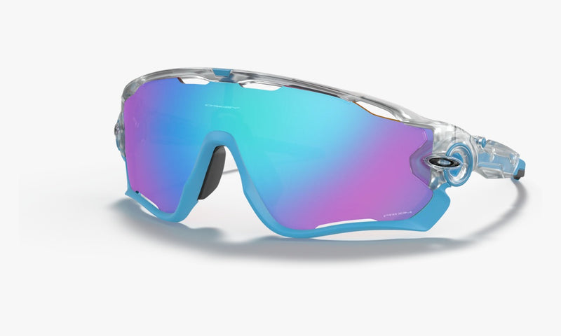 GAFAS OAKLEY JAWBREAKER MATTE CLEAR PRIZM SAPPHIRE IRIDIUM