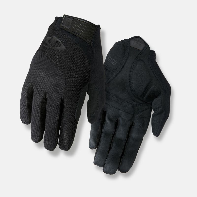 GUANTES GIRO BRAVO LF GEL NEGROS HOMBRE PARA MTB