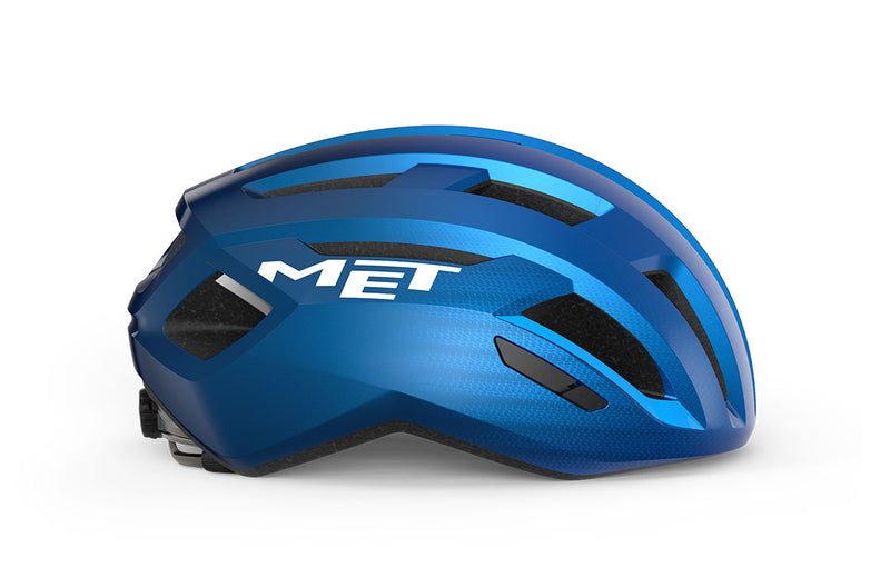 CASCO MET VINCI MIPS AZUL METALICO PARA RUTA